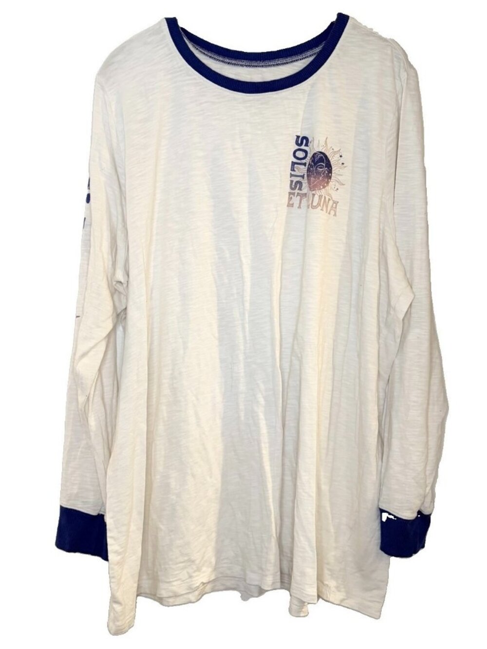 Torrid super soft solis et luna long sleeve Slub Jersey top Size 2X